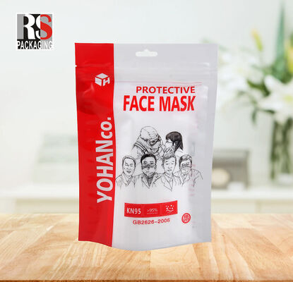 acheter Des sacs d'emballage imprimés sur mesure en papier d'aluminium fermeture à glissière sacs composites mat sacs debout online manufacture