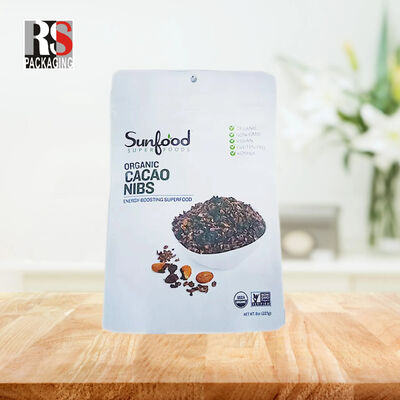 acheter Sac stratifié Fermeture à glissière Sacs de rangement alimentaire Package Sacs debout avec fermeture à glissière Pour l'emballage alimentaire personnalisé online manufacture