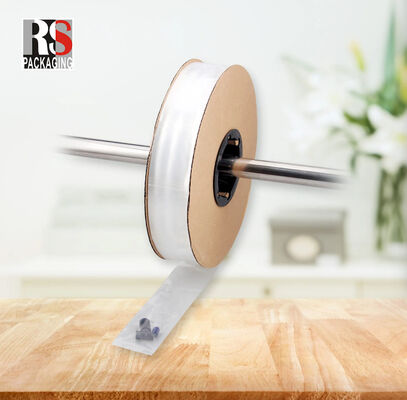 acheter Hdpe plastique poly plié à ventilateur sacs pré-ouverts sur un rouleau sacs pour le système d'emballage de bagage automatique online manufacture