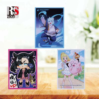 acheter Titulaire de carte holographique Mtg Anime Titulaire de carte personnalisé Couverture protectrice Matte Titulaire de carte Yugioh fabrication en ligne